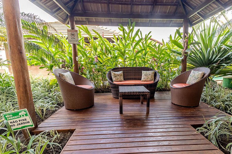 Apartamento no condomínio Barra Bali, Resort de Luxo - Desti